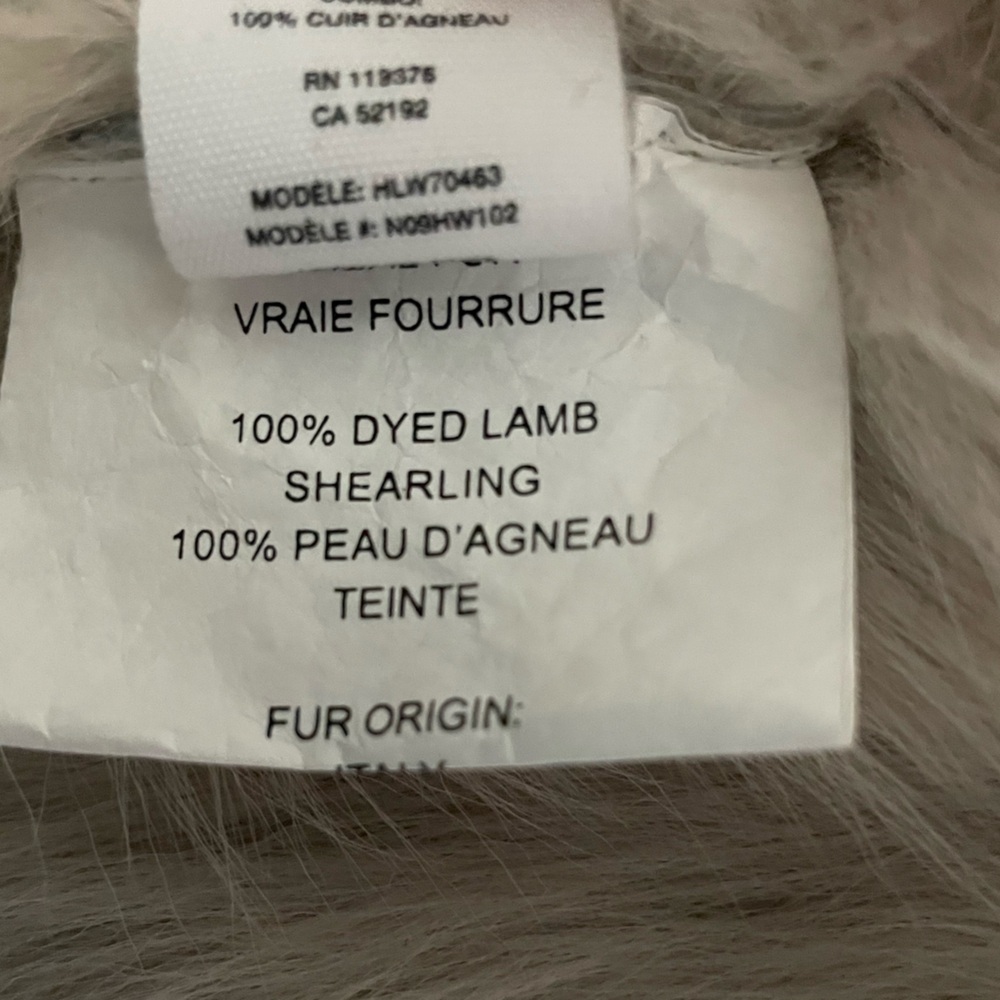 100% SHEARLING AVIATOR JACKET FROM HELMUT LANG - Picture 14 of 14